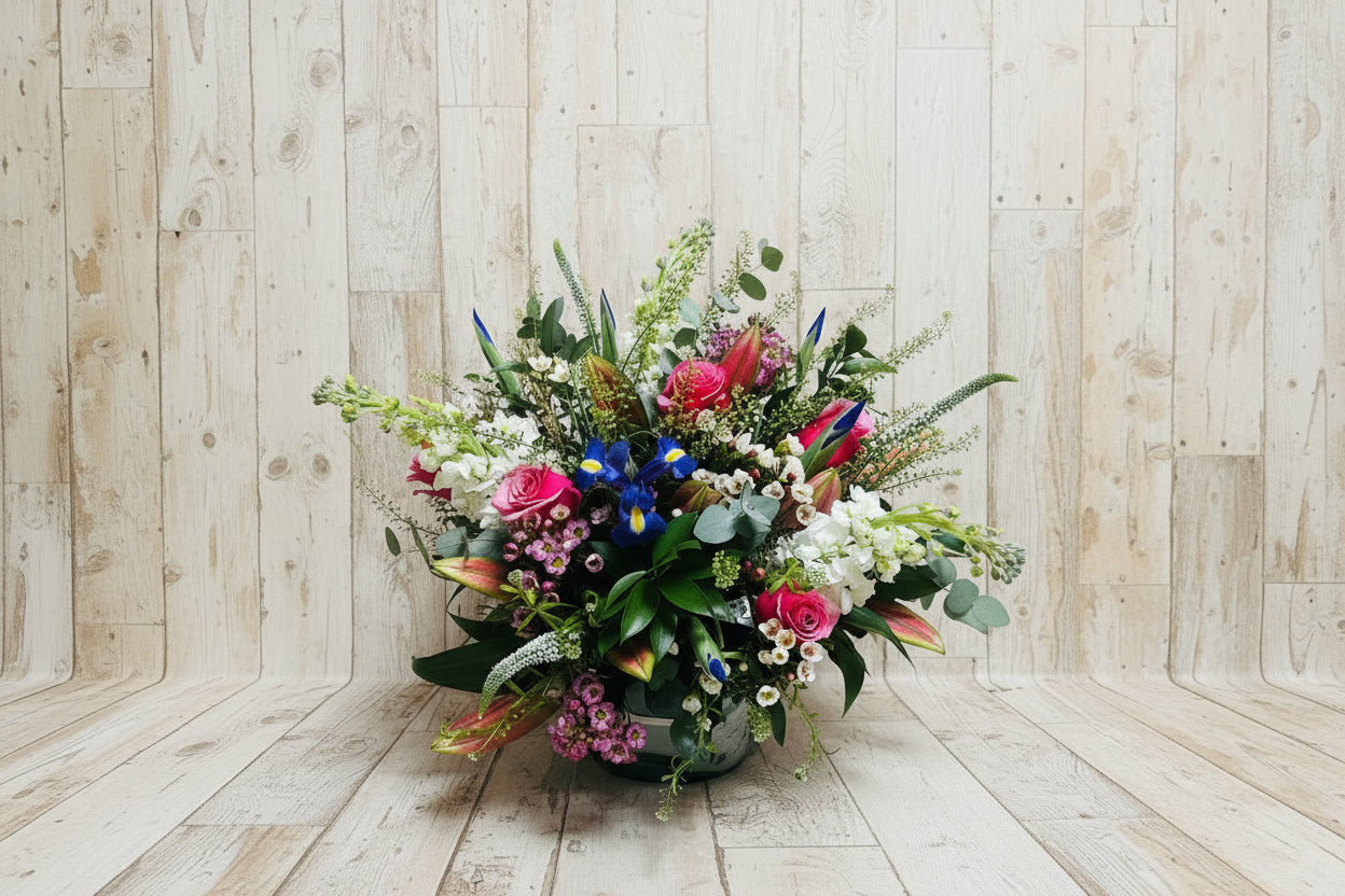 Luxury Lily Hatbox Arrangement